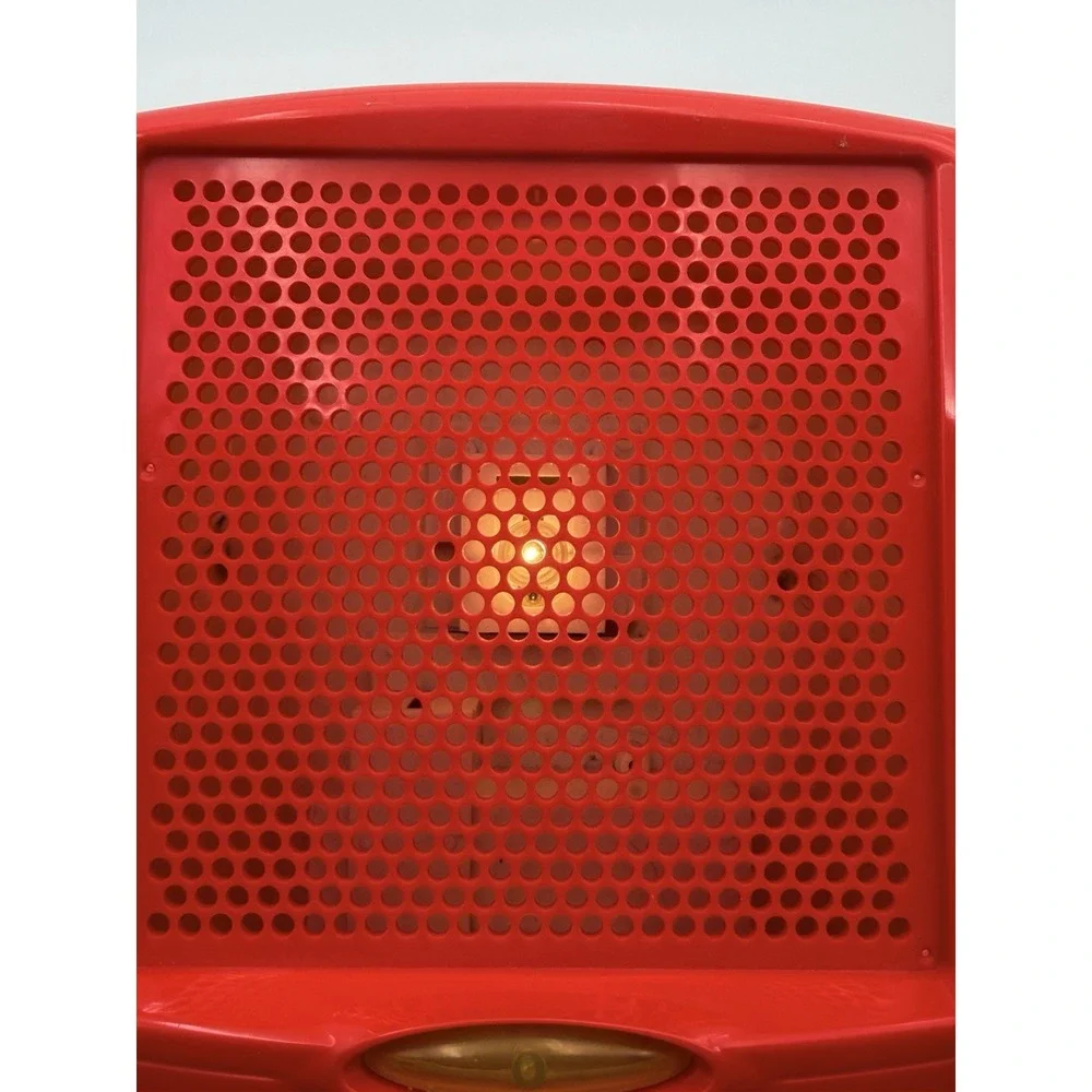 Vintage Hasbro Lite Brite Cube Light Board Toy Red w/ Pegs 2003 Tested